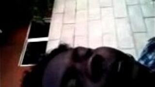 chocolate danielle suckin dick outside - porn video