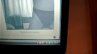 young slut fingering herself in front of webcam - porn video