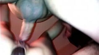 Wife taking black dick in the ass - porn video