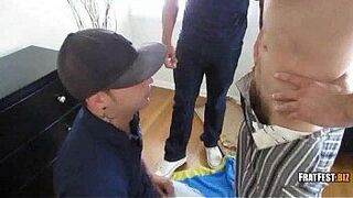 Sucking A Tasty Big Throbbing Cock - porn video