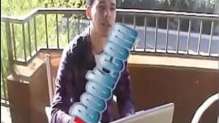 English jock gets naked for solo jerkoff session - porn video