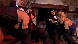 Couples fuck in stockings - porn video