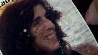 My Tribute For Lady Carla A Huge Load Of Cum On Her Face - porn video