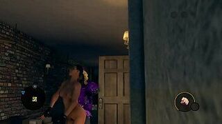 Saints Row The Third Ponytail Brunette dancing shaking ass - porn video