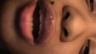 sexy lips and beautiful breast - porn video