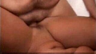 Mina He massages her cunt while masturbating himself - porn video