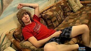 Straight Brothers Beat Off - porn video