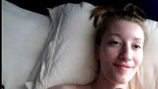 homemade amateur teen girlfriend cumshot - porn video