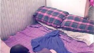 AMATEUR INTERRACIAL COUPLE FUCKING ON CAM - porn video
