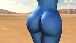 star wars Aayla sexy video - porn video