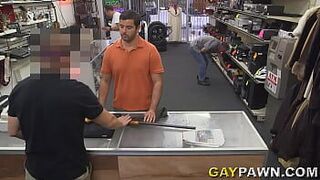 Straight guy goes gay for cash he needs - porn video