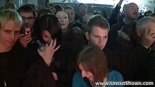 Sexy brunette nurse sucks hard cock - porn video