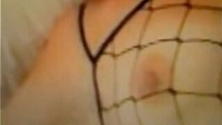 fucked in fishnet stockings - porn video