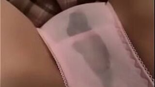 wet white panty - porn video