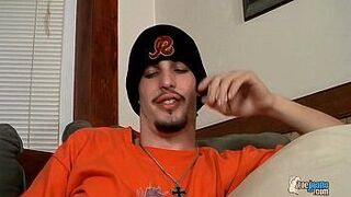 A Cock Rubbing Foot Show - porn video