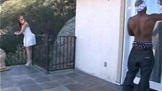 Hot interracial sex with delicious brunette - porn video