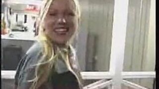 Hidden outdoor porn with a beauty light haired - porn video