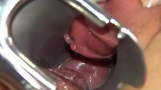 Camera deeply in her ga vagina cunt - porn video