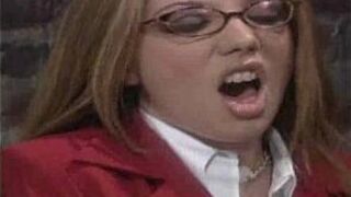 Horny Secretary wants dick at office - porn video