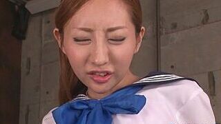 Vibrator action and mouthful of cum Aihara Erena - porn video